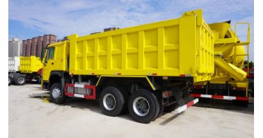 Sinotruk Howo Dump Truck 371 is ready shipping to Zimbabwe