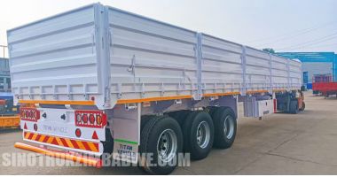 Tri Axle Dropside Trailer will be Sent to Zimbabwe