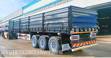 3 Axle 30 Ton Side Wall Trailer will be Shipped to Zimbabwe