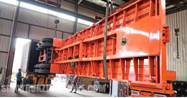 3 Axle Semi Truck Flatbed Trailer will be Sent to Zimbabwe