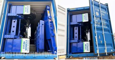 3 Axle Sidewall Semi Trailer will be Sent to Zimbabwe