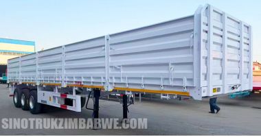 3 Axle Dropside Flatbed Trailer will be Sent to Harare Zimbabwe