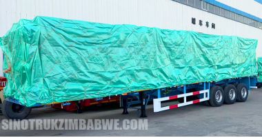 3 Axle Fence Cargo Semi Trailer will be Shipped to Zimbabwe