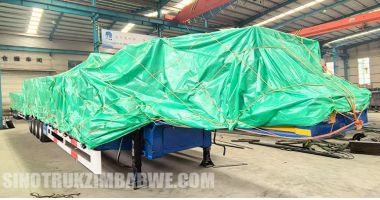 100 Ton Lowbed Trailer will be Sent to Zimbabwe
