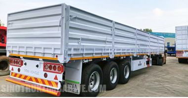 The Dropside Trailer Shipped from China Are of Very High Quality