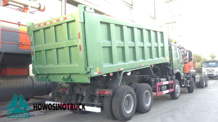 Howo Sinotruk 371 6X4 Tipper Truck will be sent to Zimbabwe