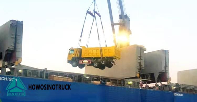 Sinotruk Howo Tipper Truck will be sent to Zimbabwe