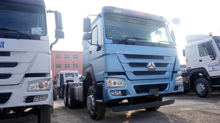 Howo 371 6&times;4 Truck Tractor is Ready for Zimbabwe Customer