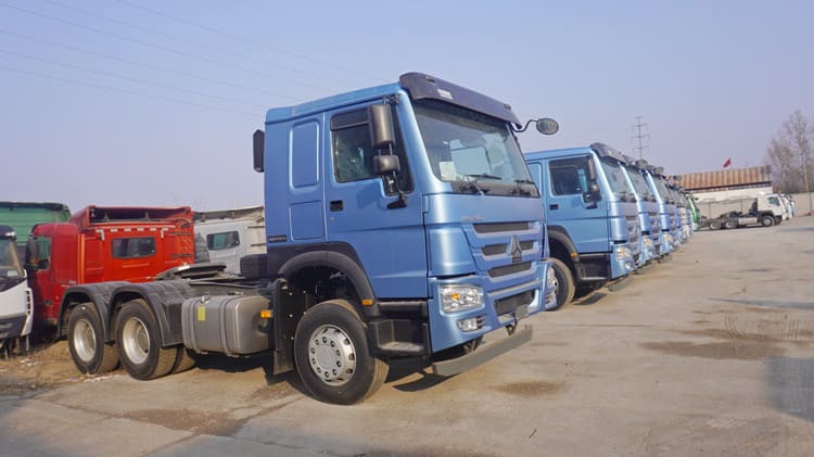 Howo 371 6&times;4 Truck Tractor is Ready for Zimbabwe Customer