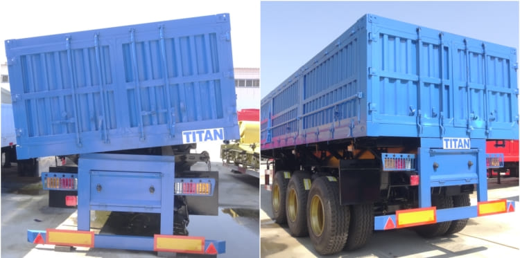 Tri Axle 60 Ton Side Tipper Trailer for Sale in Philippines