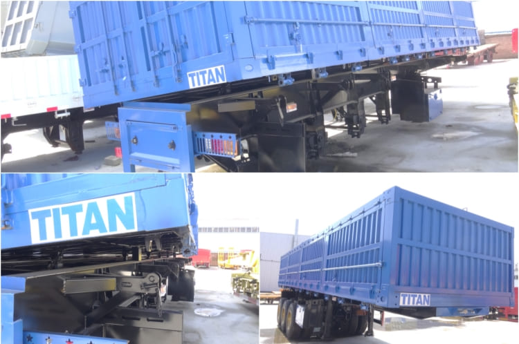 Tri Axle 60 Ton Side Tipper Trailer for Sale in Philippines
