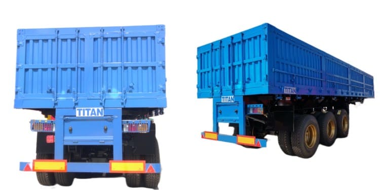 Tri Axle 60 Ton Side Tipper Trailer for Sale in Philippines