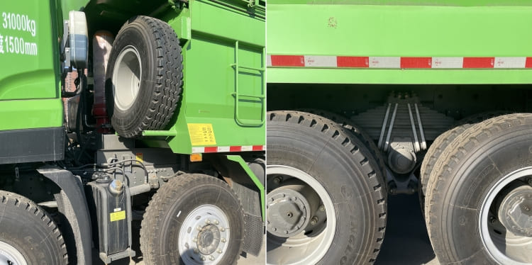 Sinotruk Howo 6x4 D7W 400HP Tipper Truck for Sale in Zimbabwe