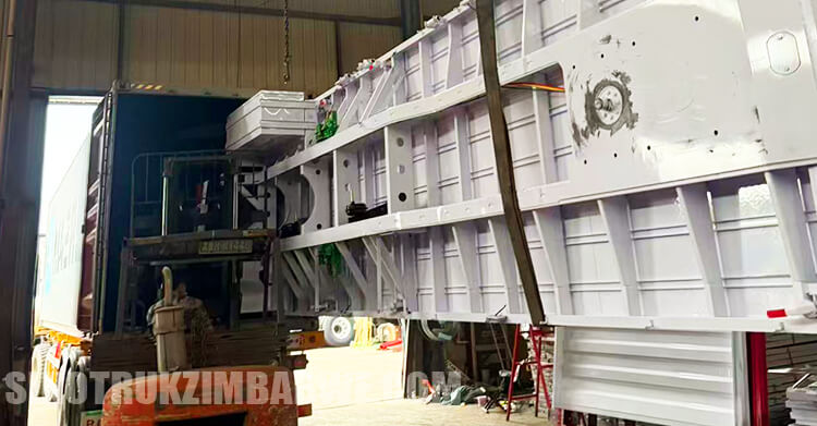 Tri Axle Dropside Trailer for Sale in Zimbabwe
