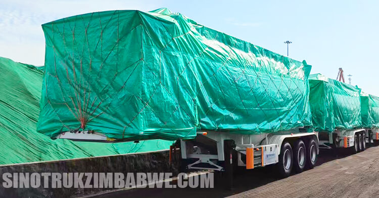 3 Axle Bulk Cement Tanker Trailer for Sale in Harare Zimbabwe