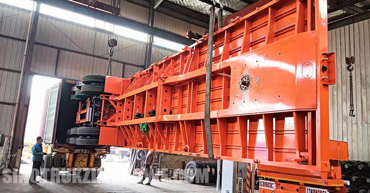 3 Axle Semi Truck Flatbed Trailer for Sale in Zimbabwe