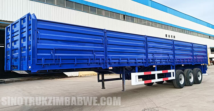 3 Axle Sidewall Semi Trailer for Sale in Zimbabwe