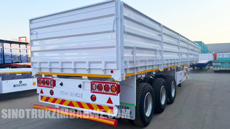 3 Axle Dropside Flatbed Trailer for Sale in Harare Zimbabwe