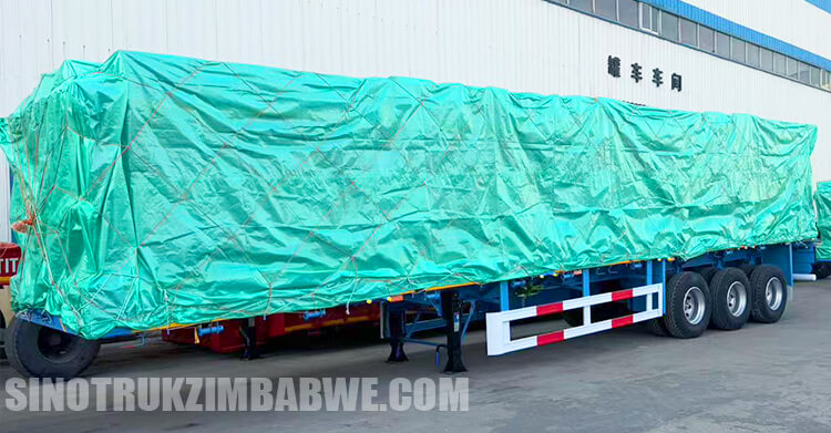 3 Axle Fence Cargo Semi Trailer for Sale in Zimbabwe