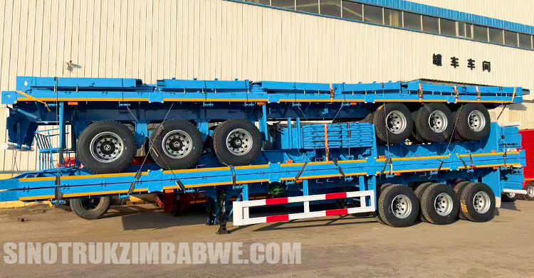 3 Axle Fence Cargo Semi Trailer for Sale in Zimbabwe