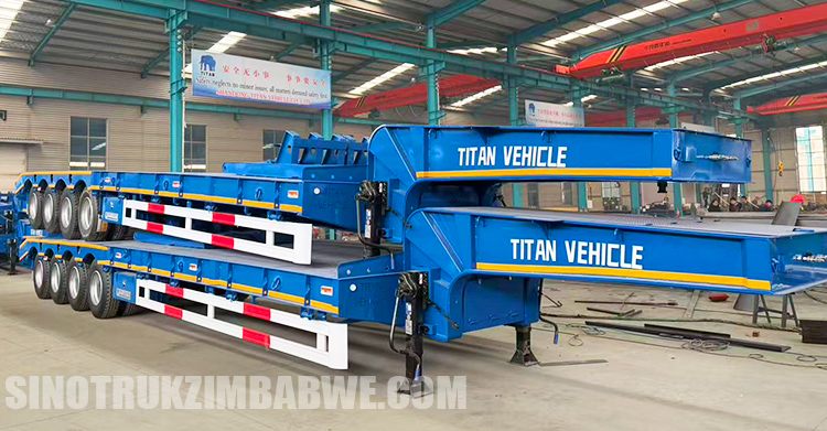 100 Ton Lowbed Trailer for Sale in Zimbabwe