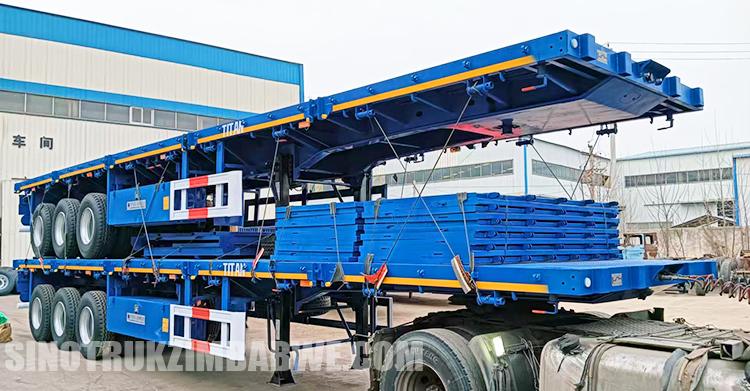 Tri Axle Dropside Trailer for Sale in Zimbabwe