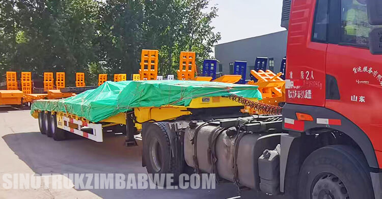 60 Ton Lowbed Trailer for Sale Price in Zimbabwe