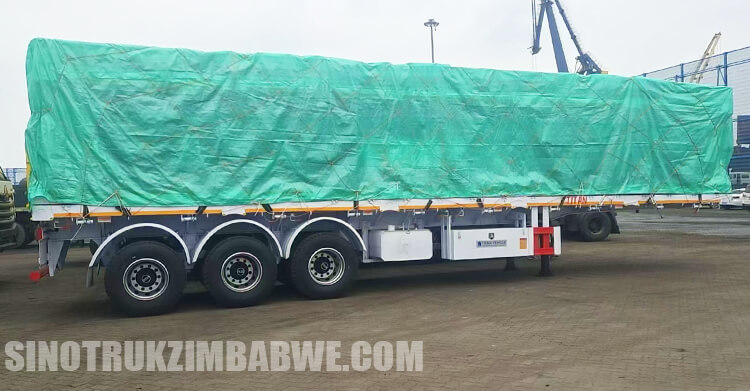 3 Axle 40 Foot Flatbed Trailer for Sale in Zimbabwe