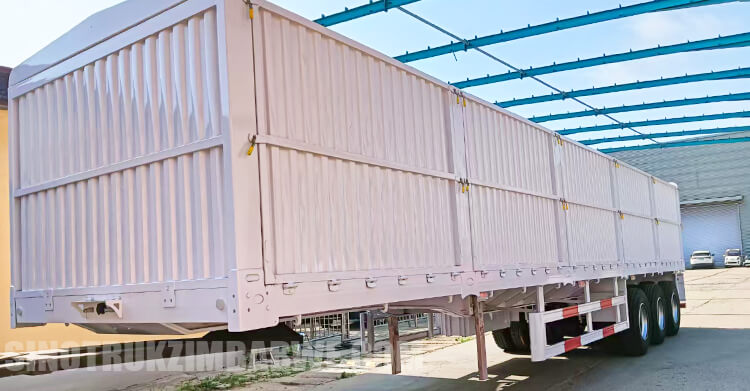 High Side Wall Semi Trailer for Sale in Zimbabwe