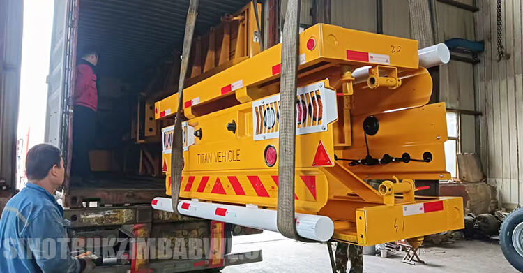 3 Axle Flatbed Semi Trailer for Sale in Harare Zimbabwe