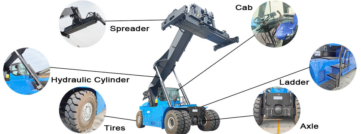 Container Reach Stacker for Sale Price in Zimbabwe