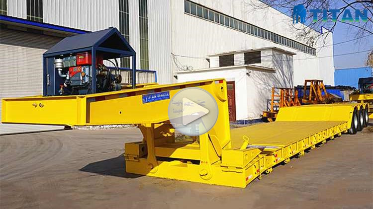 3 Axle 60 Ton Removable Gooseneck (RGN) Trailer for Sale in Zimbabwe Bulawayo
