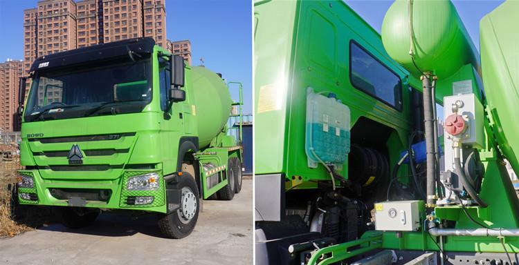 Howo 371 Concrete Truck for Sale Delivery Near Me with Work Cost