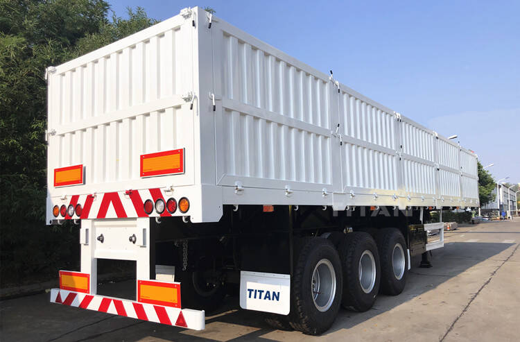 Side Wall Semi Trailer for Cargo Transport Price in Zimbabwe Harare
