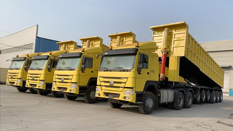 6 Axle Dump Truck Semi Tipper Trailer for Sale in Zimbabwe Harare