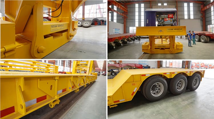 3 Axle 120 Ton Removable Gooseneck (RGN) Trailer for Sale