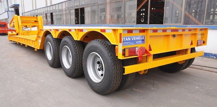 3 Axle 120 Ton Removable Gooseneck (RGN) Trailer for Sale