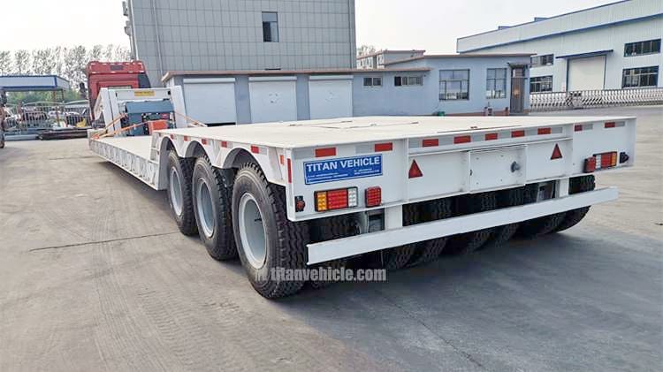 150 Ton Detachable Gooseneck Low Bed Trailer for Sale in Zimbabwe Harare