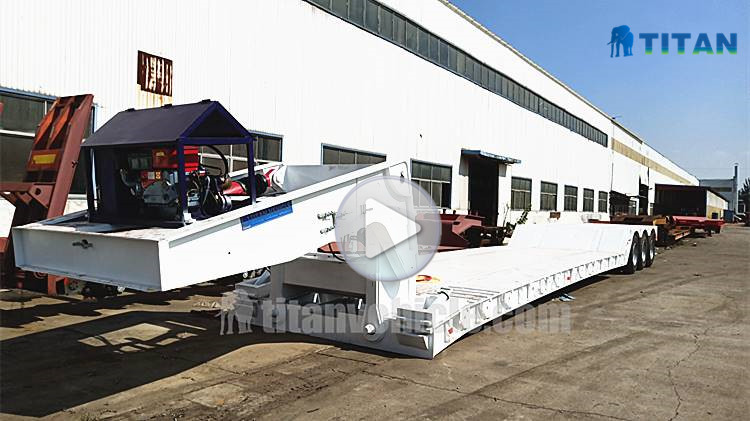 3 Axle Hydraulic Detachable Gooseneck Trailers for Sale in Ghana Kumasi