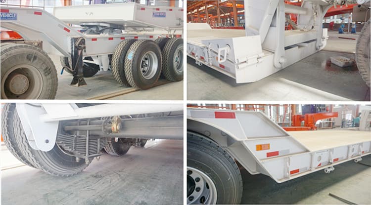 3 Axle Hydraulic Detachable Gooseneck Trailers for Sale in Zimbabwe Mutare