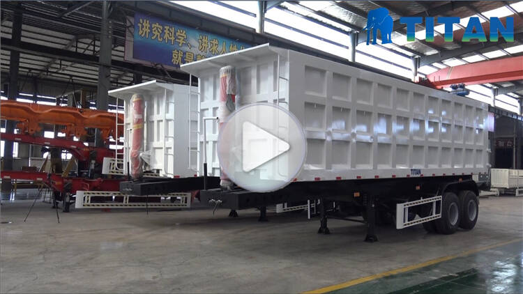 3 Axle Heavy Duty Dump Trailer for Sale Prices in Ghana