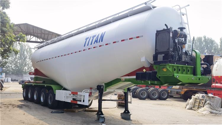 5 Axle 60CBM Pneumatic Trailers for Sale | Pneumatic Dry Bulk Trailer for Sale In Zimbabwe Bulawayo