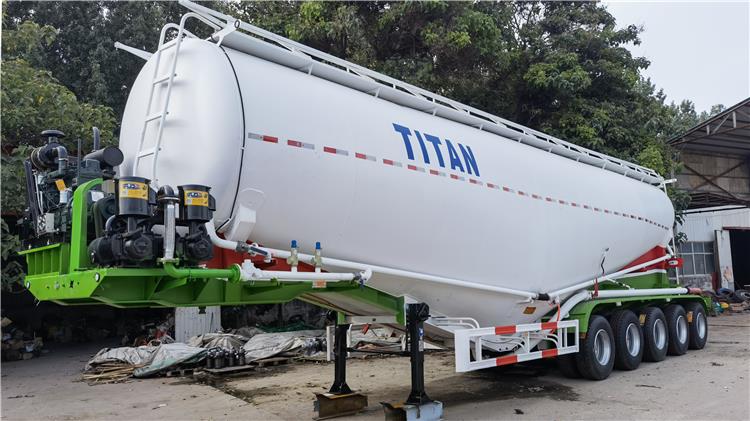 5 Axle 60CBM Pneumatic Trailers for Sale | Pneumatic Dry Bulk Trailer for Sale In Zimbabwe Bulawayo