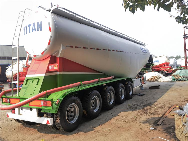 5 Axle 60CBM Pneumatic Trailers for Sale | Pneumatic Dry Bulk Trailer for Sale In Zimbabwe Bulawayo