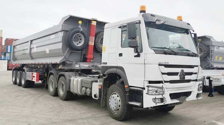3 Axle Tractor Tipper Trailer for Sale Near Me in Zimbabwe Gweru