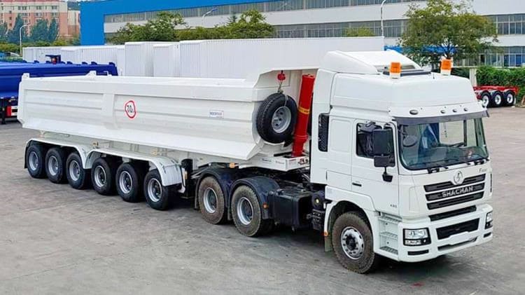 Prices of 6 Axle Rock Dump Truck Trailer for Sale in Zimbabwe Harare