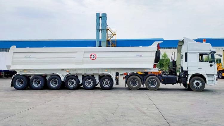 Prices of 6 Axle Rock Dump Truck Trailer for Sale in Zimbabwe Harare