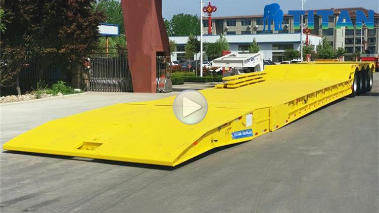 Prices of 4 Axle Folding Gooseneck Lowboy Trailers for Sale in Ghana Takoradi