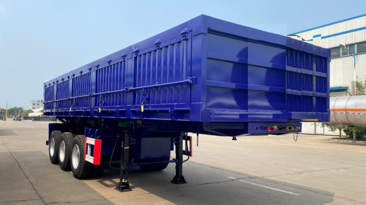 3 Axle 34 Ton Side Tipper Semi Trailer for Sale in Zimbabwe Harare