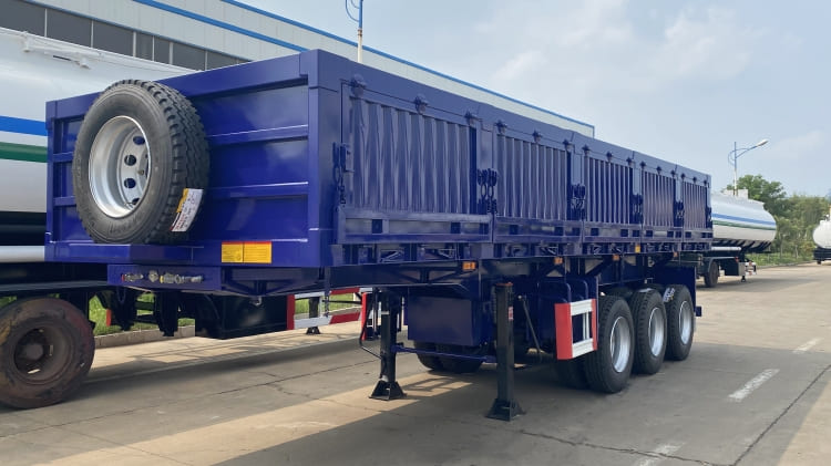 3 Axle 34 Ton Side Tipper Semi Trailer for Sale in Zimbabwe Harare